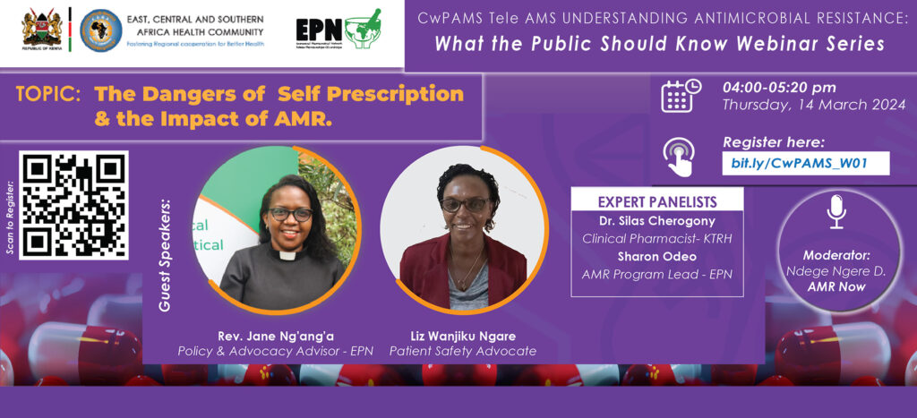 Webinar Alert: Tackling Self-Prescription and Antimicrobial Resistance