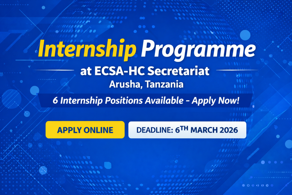 Internship Programme – ECSA-HC Secretariat